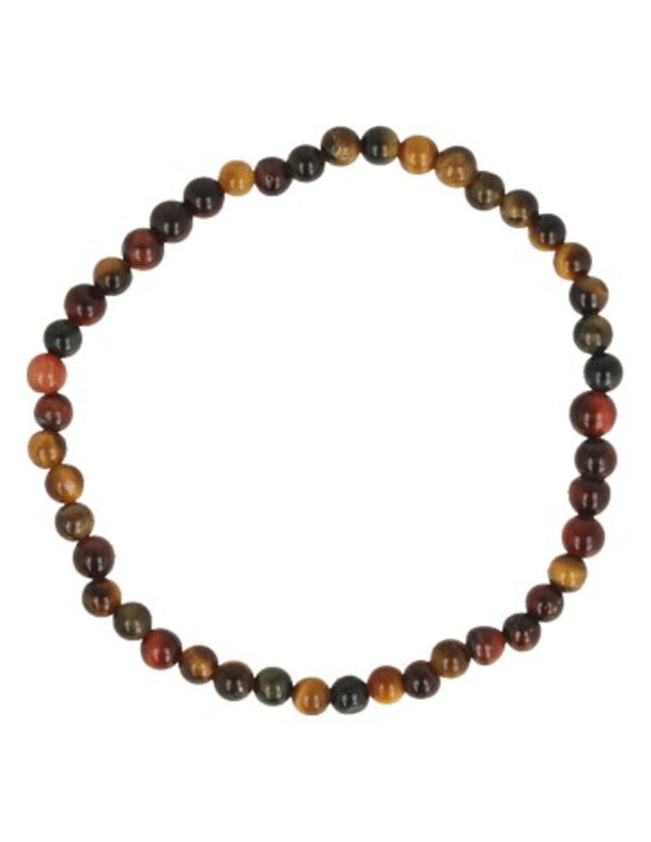 Edelsteen Armband Katten/Tijger/Valkenoog - 4 mm