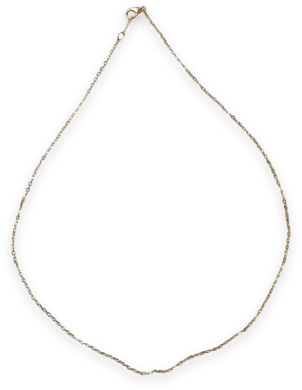 Ketting ankerschakel 1,8 mm 45 cm metaal goudkleur