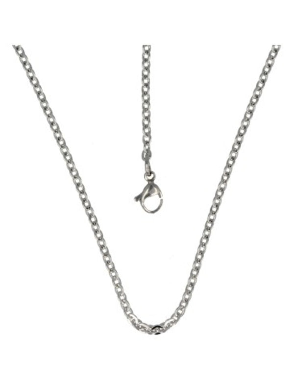 Ketting ankerschakel 2,4 mm 45 cm rvs