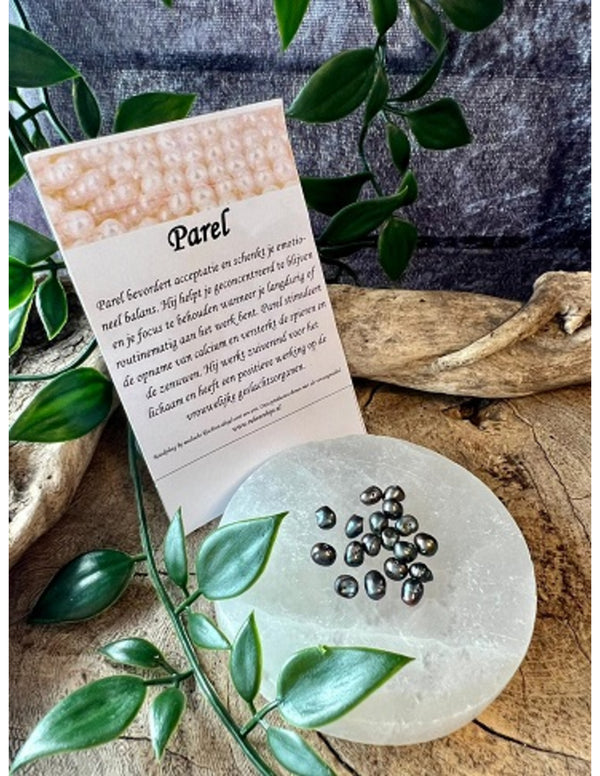 Parel kralen grijs 5 mm 20 stuks bijgekleurd