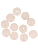 Kralen Roze kwarts 8 mm - 11 st.