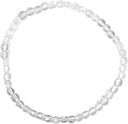 Kralenarmband 4mm Bergkristal