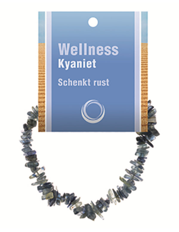 Kyaniet splitarmband + kaart