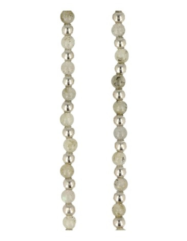 Edelstenen Ketting Labradoriet - Ibiza love