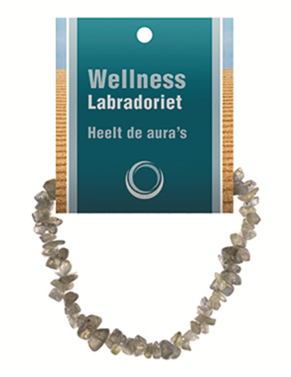 Labradoriet splitarmband + kaart