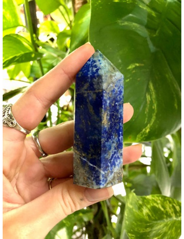 Edelsteen Obelisk Punt Lapis Lazuli 70 - 80 mm