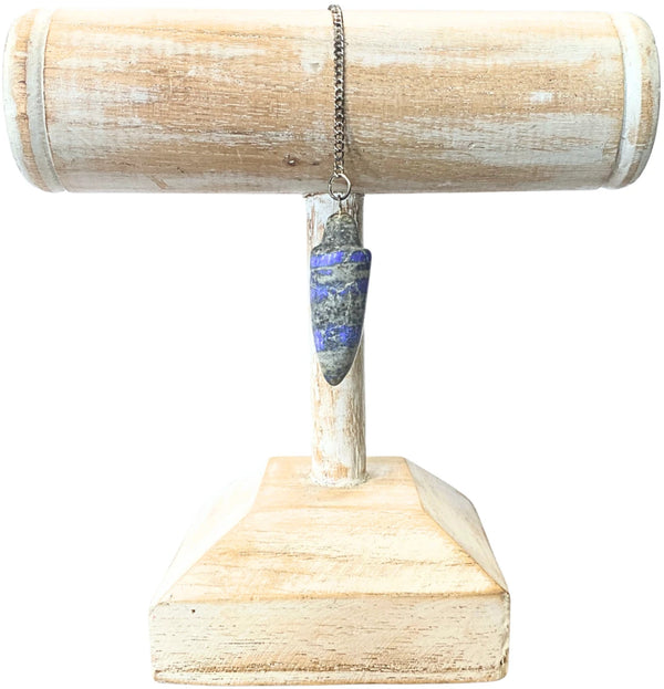 Pendel Edelsteen Lapis Lazuli Druppel