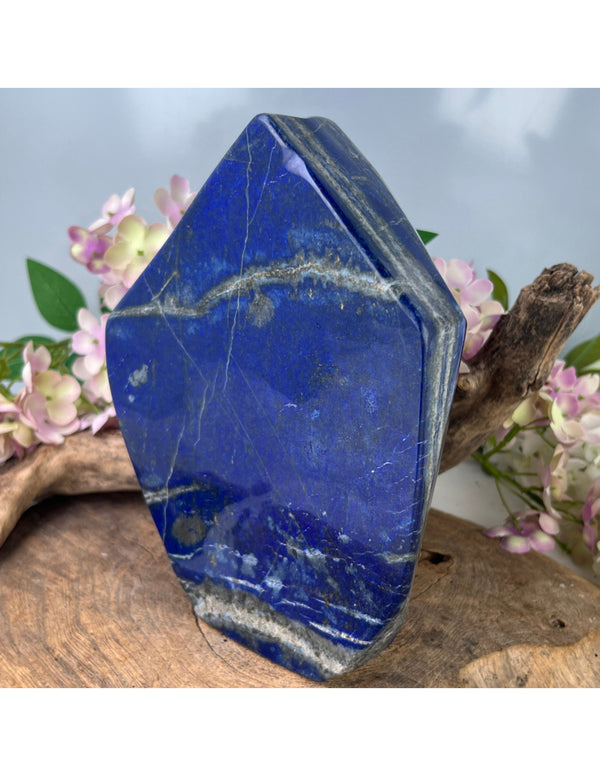 Lapis Lazuli Sculptuur Soevereiniteit Wijsheid Innerlijke Kracht Harmonie Vertrouwen