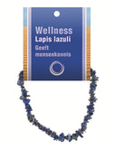 Lapis lazuli splitarmband + kaart