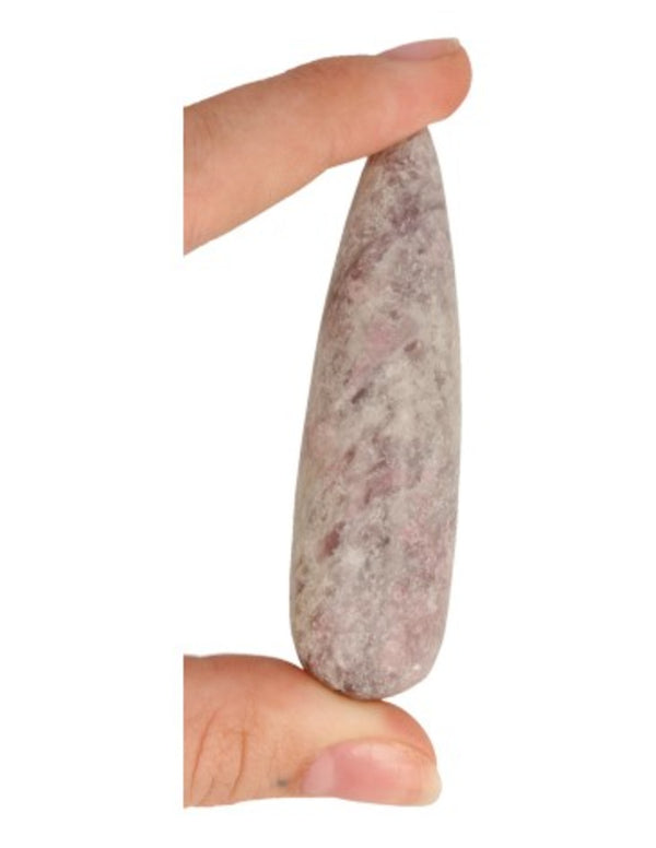 Massage Griffel Lepidoliet - ca. 7.5 cm