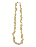 Limoenkwarts splitketting