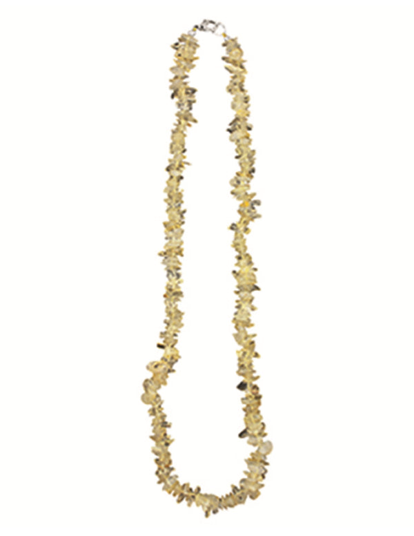 Limoenkwarts splitketting