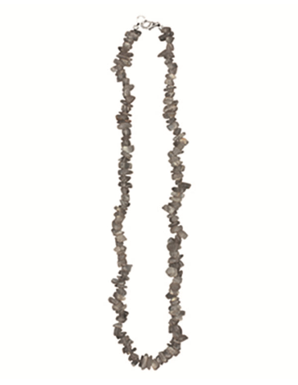 Maansteen grijs splitketting