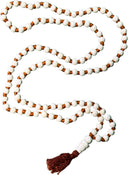 Mala been wit oranje knoop 50 cm