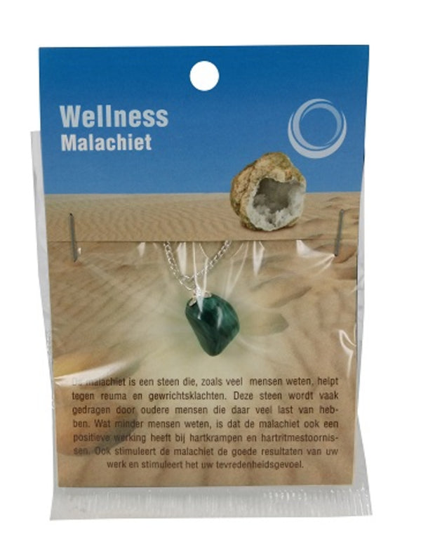 Malachiet gezondheids hanger