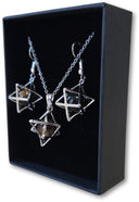 Merkabah sieraden set Tijgeroog