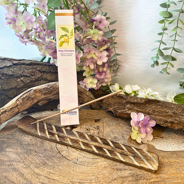 Incensum Nag Champa Wierook Oranje Gele Bloemen Orissa Tamil Nadu
