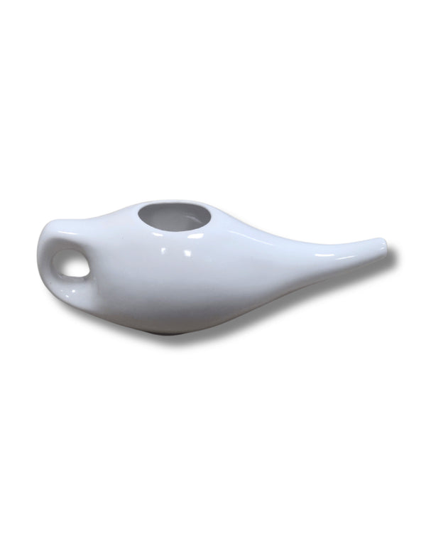 Netipot wit keramiek - voor neusspoeling