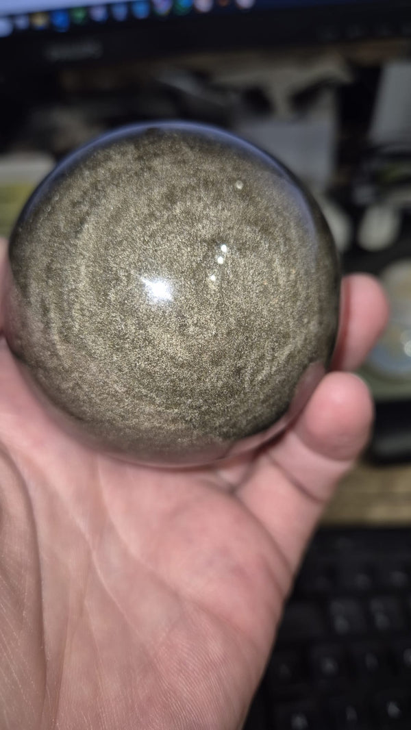 Bol van Edelsteen Obsidiaan (8 cm)