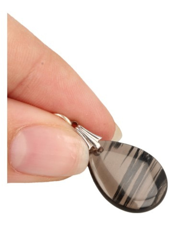 Edelsteen Hanger Obsidaan Lamellen (2,5 cm)