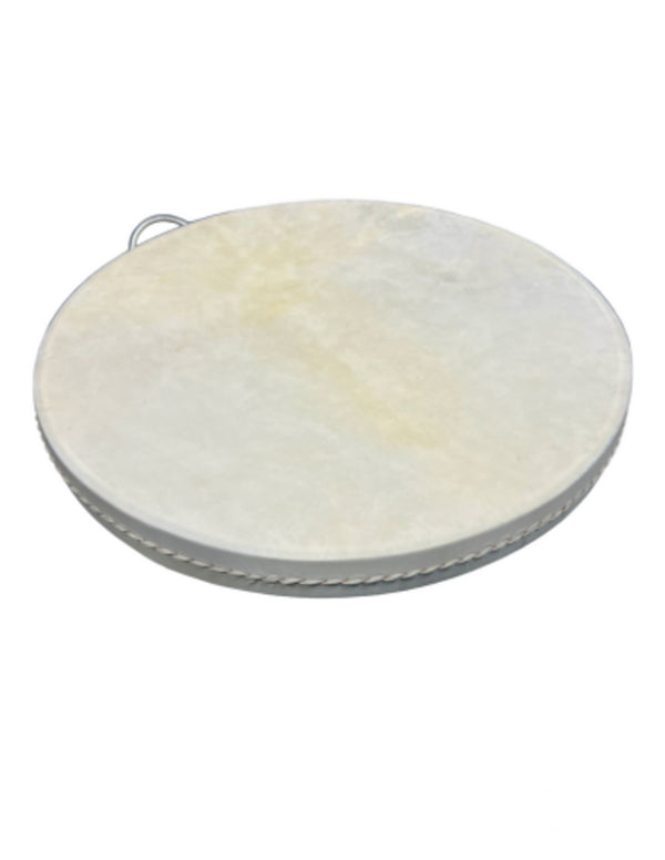 Ocean Drum 50 cm - effen - wit