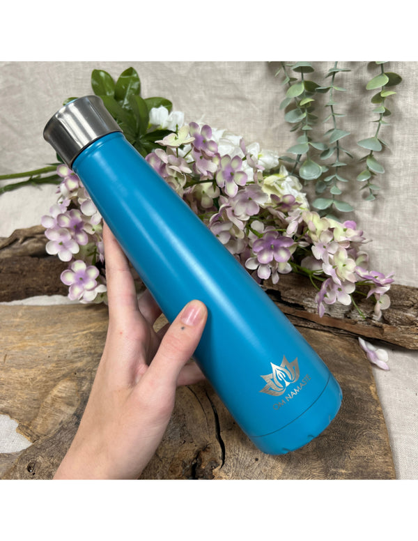 Om Namaste RVS Drinkfles Duurzame Isoleerfles Thermosbeker Milieuvriendelijk