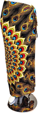 Om Namaste Sarong - 607 - mandala pauw - pauwenveren