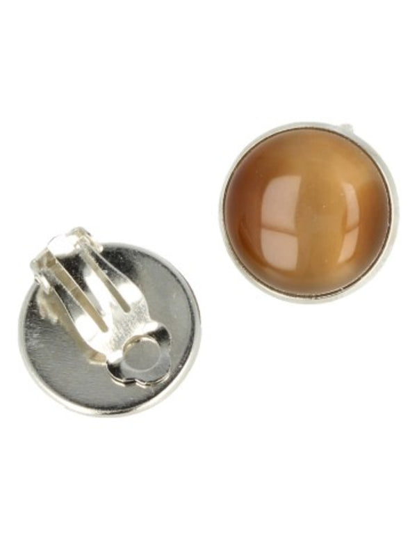 Edelsteen Oorclips Onyx