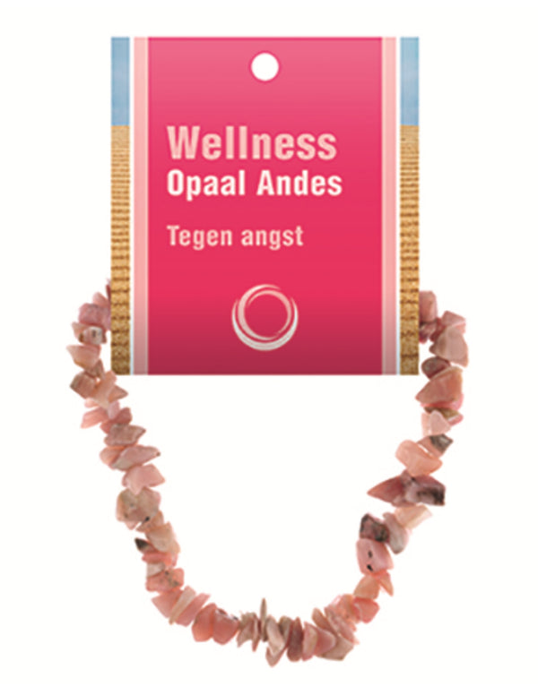 Opaal Andes splitarmband + kaart
