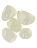 Opaliet geel 50 gr. trommelstenen (synth) (mt3)