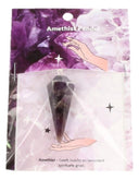 Pendel facet + kaart Amethist