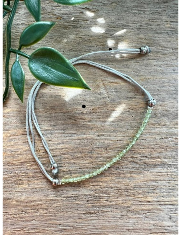 Edelsteen Armband Peridoot - Hartje Zomer - Love Gems