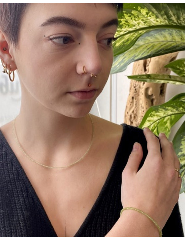 Edelstenen Ketting Peridoot - Summer Vibes