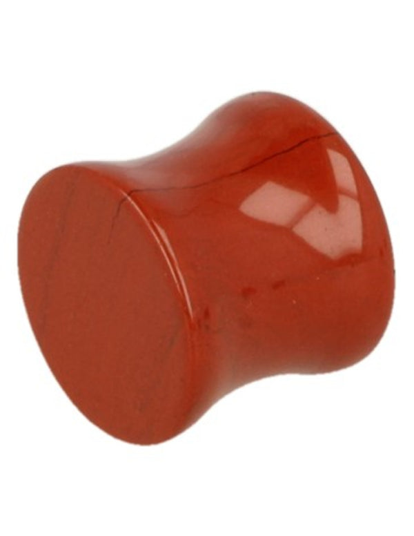 Plug Oorpiercing Jaspis Rood (12 mm)