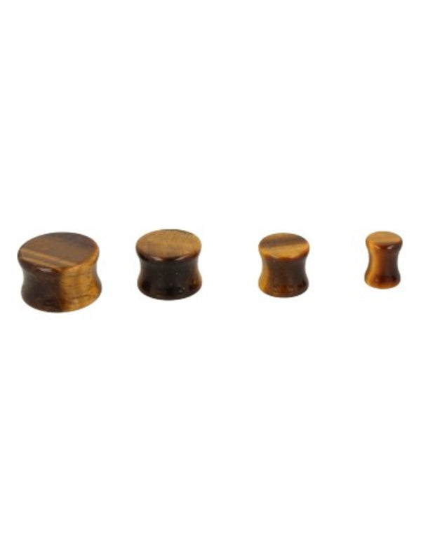 Plug Oorpiercing Tijgeroog (16 mm)