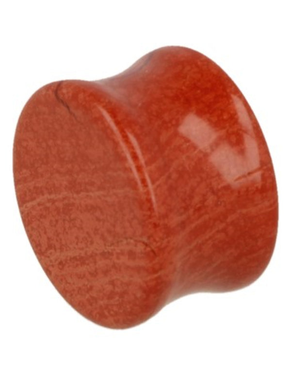 Plug Oorpiercing Jaspis Rood (20 mm)