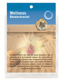 Rhodochrosiet gezondheids hanger
