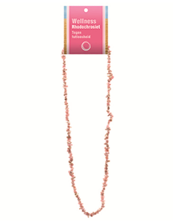 Rhodochrosiet splitketting + kaart