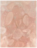 Roze kwarts 100 gr. trommelstenen (mt2)