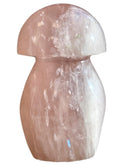 Roze kwarts edelsteen paddenstoel 200-300 gram