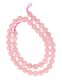 Roze kwarts kralen streng 8 mm