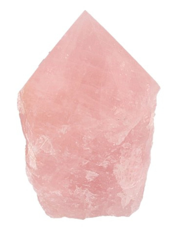 Roze kwarts punten top gepolijst, p/kg