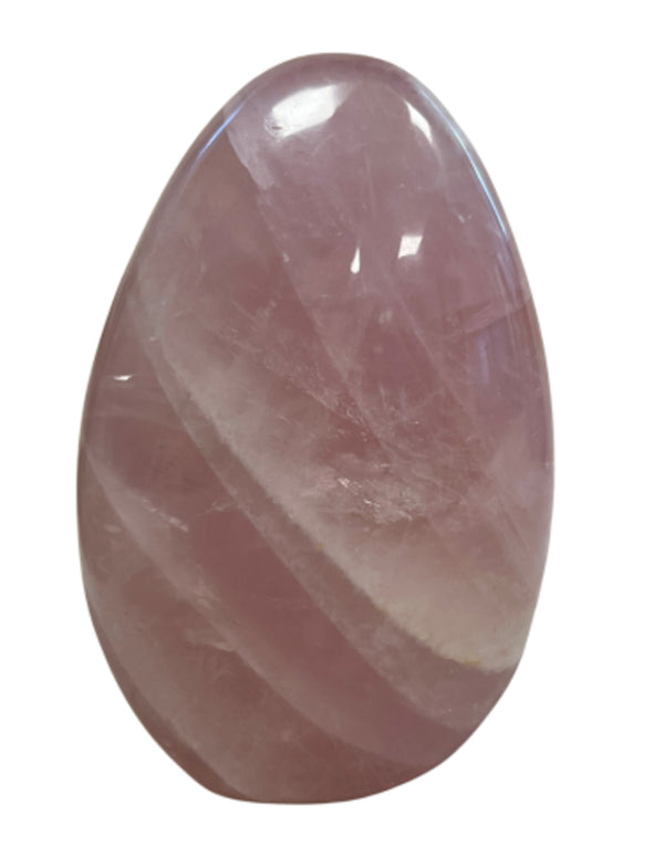 Roze kwarts sculptuur 400-500 gram