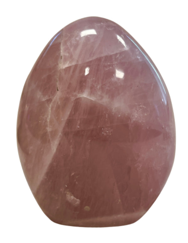 Roze kwarts sculptuur 700-800 gram