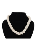 Roze kwarts splitketting cluster