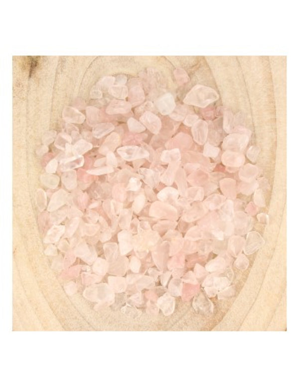 Trommelstenen Roze Kwarts (5-10 mm) - 250 gram
