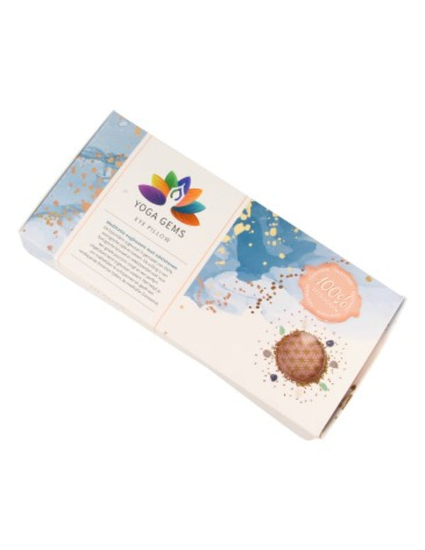 Rozenkwarts Oogkussen Yoga Gems