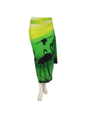 Sarong - 334 - Groen van Om Namaste - Pareo Saunadoek Wikkeljurk