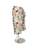 Sarong - 507 - zeedieren - wit van Om Namaste - Pareo Saunadoek Wikkeljurk