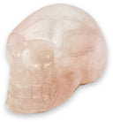 Schedel 65 mm Roze kwarts
